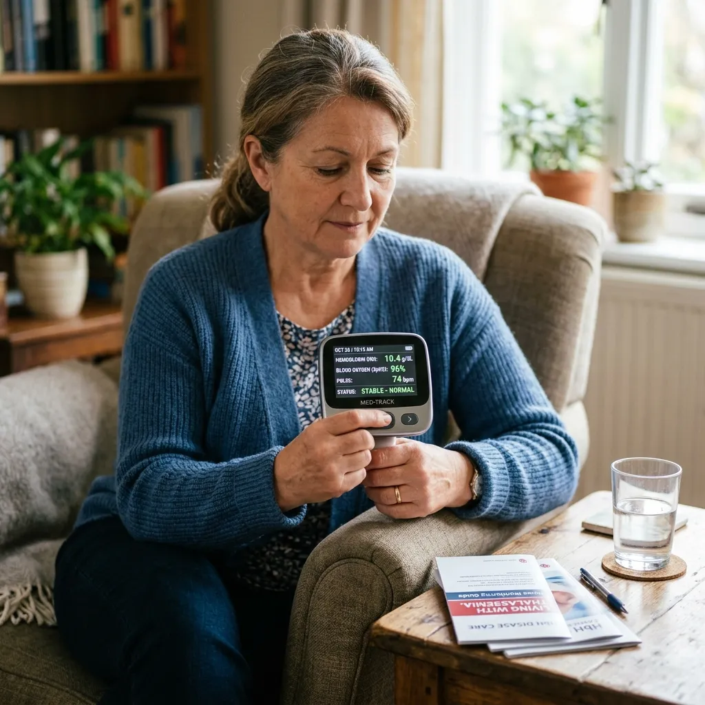 Home monitoring for thalassemia management