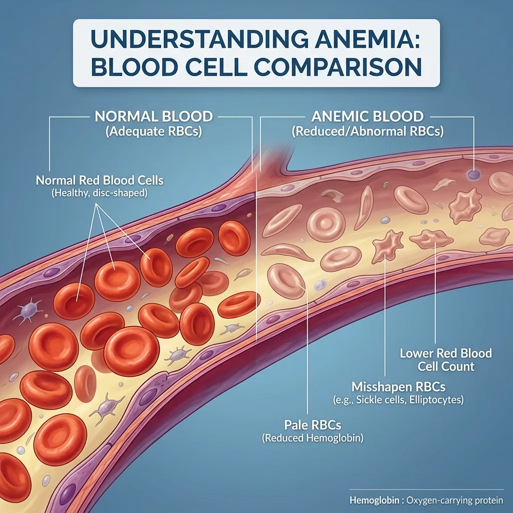 Overview of anemia causes and definition