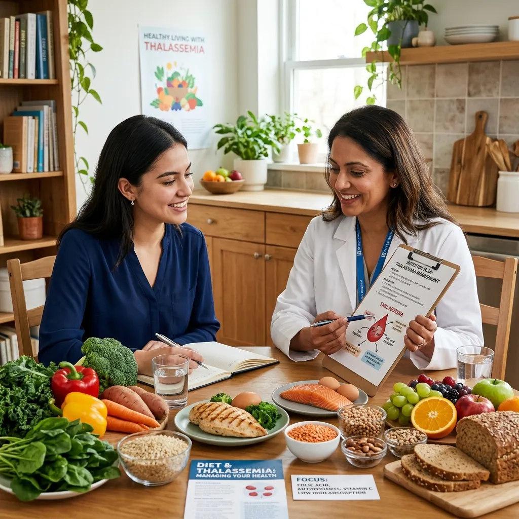 Thalassemia and diet importance