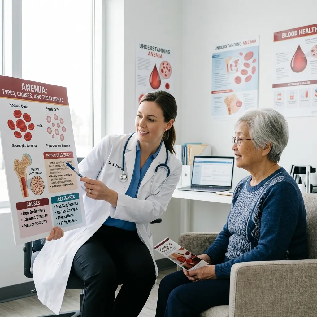 Treating the underlying cause of anemia