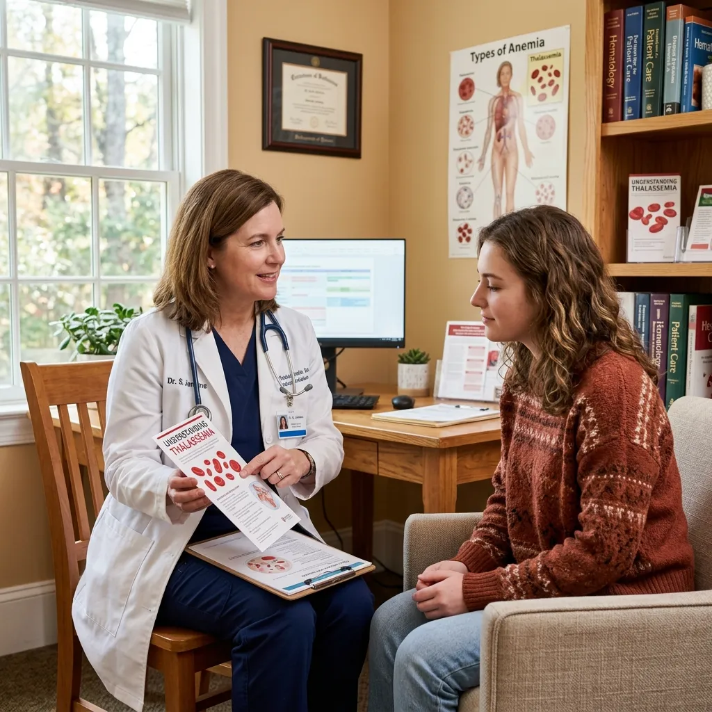 Understanding a thalassemia diagnosis and blood health