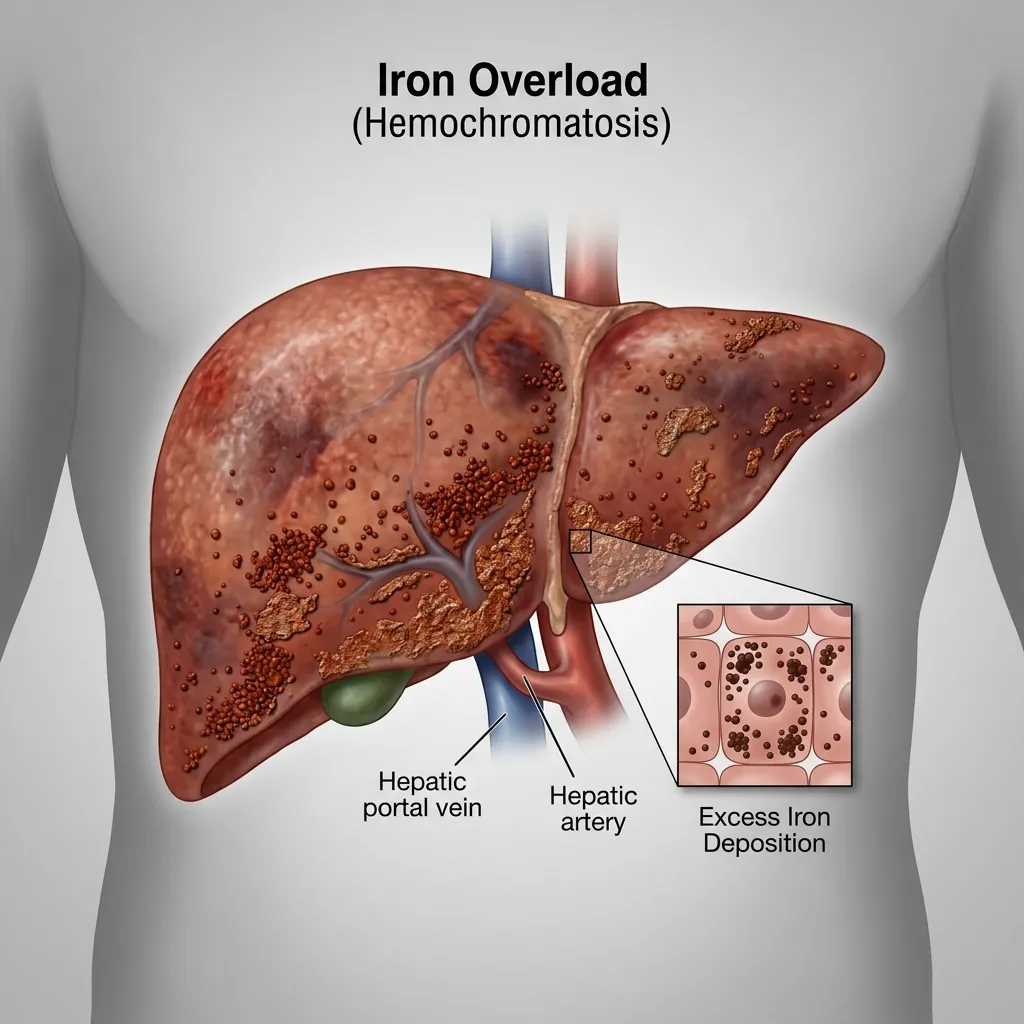 What Is Iron Overload and How Does It Damage the Liver
