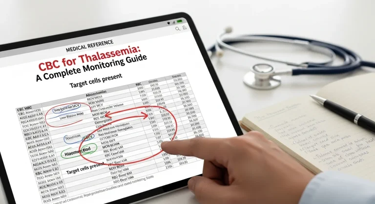 How to read CBC for thalassemia: A complete monitoring guide How to read CBC for thalassemia