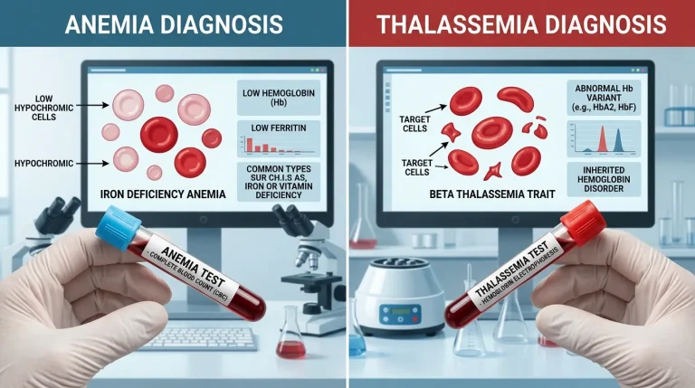 Blood Test for Anemia vs Thalassemia: Key Differences Blood Test for Anemia vs Thalassemia